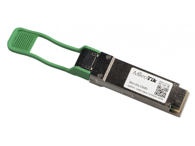 MikroTik XQ+31LC02D QSFP28 100G module SM 2km  1310nm