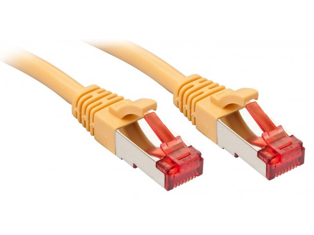 Lindy 47764 Rj45/Rj45 Cat6 2M Networking  Cable Yellow S/Ftp (S-Stp)