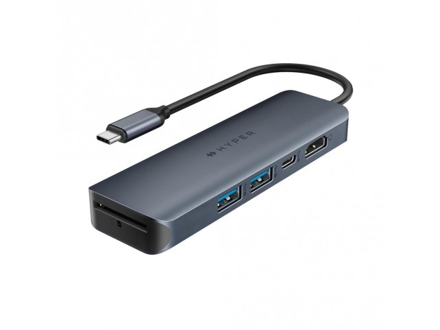 Hyper HD4002GL Drive EcoSmartT Gen.2  Universal USB-C 6-in-1 Hub w