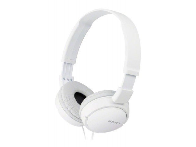 Sony MDRZX110W Mdr-Zx110 Headphones Wired  Head-Band Music White