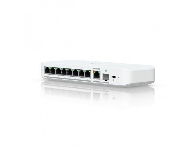 Ubiquiti USW-FLEX-2.5G-8 Flexible 8-port 2.5 GbE  switch with a 10 GbE