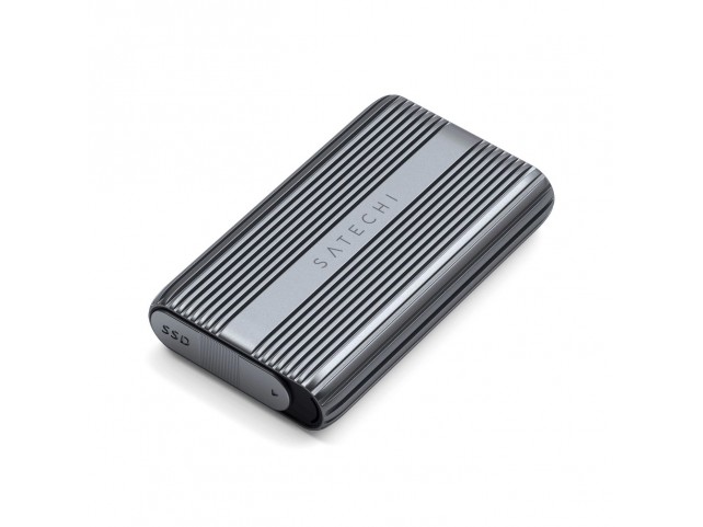 Satechi ST-EU4NPM Usb4 Nvme Ssd Pro Ssd  Enclosure Grey Transparent