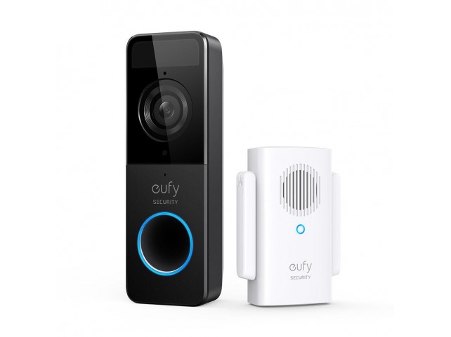 Anker E8220311 Security Wi-Fi Video  Doorbell Kit White