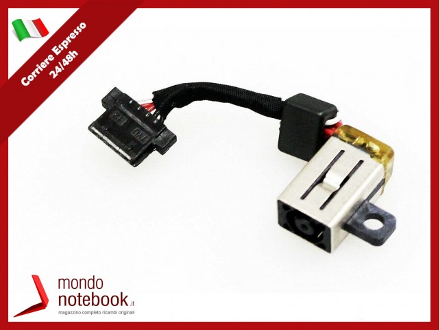 Connettore di Alimentazione DC Power Jack Dell Latitude 13 7000 7350 ZAU70 DC30100ST00 A14891
