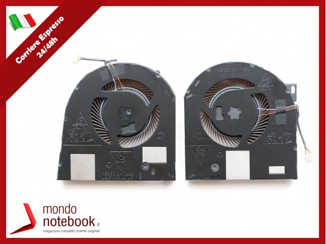 Ventole Dual Fan DELL Precision 7530 M7530 7540 P74F (CPU+GPU)