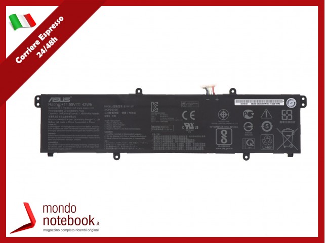 Batteria Originale ASUS X421 X1502 X1502ZA 0B200-03580600 C31N1911