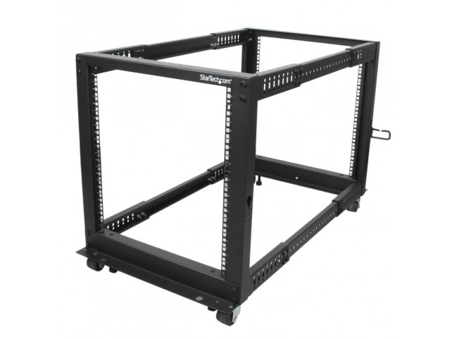StarTech.com 4POSTRACK12U 12U SERVER RACK - OPEN FRAME  ADJUSTABLE DEPTH 4 POST RACK