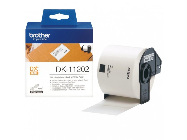 Brother DK-11202 Die-Cut Mailing Label  62x100mm 300 labels