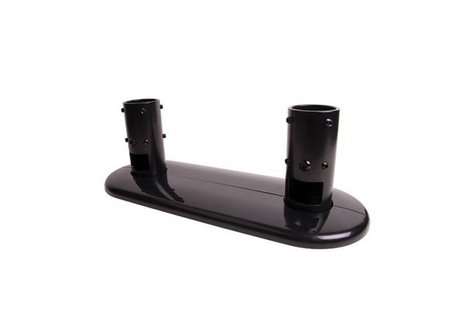 B-Tech BT7807/B Twin Pole Floor Celling Mount  BT7807 Base Black 200 kg