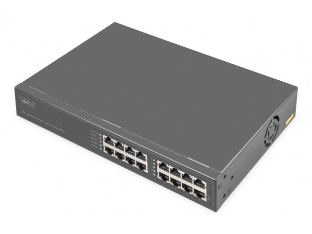 Digitus DN-95118 8-Port Gigabit  Ethernet PoE Injector