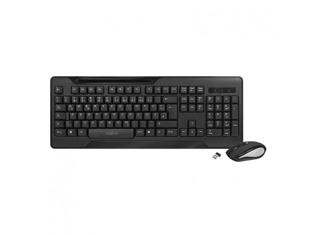 LogiLink ID0194 Keyboard Mouse Included Rf  Wireless Black