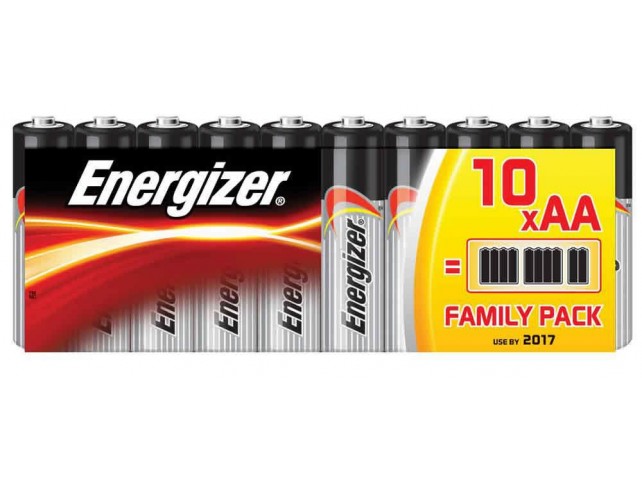 Energizer 7638900275001 POWER AA/E91 10PK TRAY  