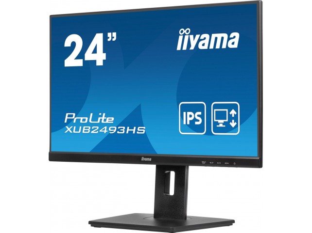 iiyama XUB2493HS-B6 24 ETE IPS-panel  1920x1080 100Hz 15cm Height