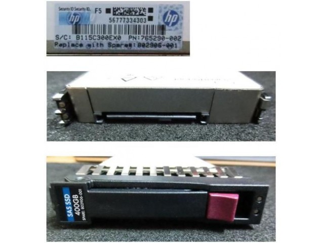 HP 802906-001-RFB 400GB SAS Solid State Drive  x x Refurbished x x