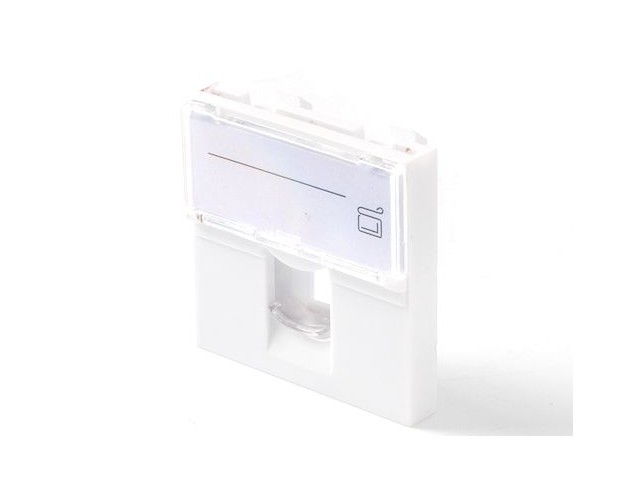 Lanview LKS835 LKS835 EURO OUTLET 45x45 - 1-PORT  MODULE