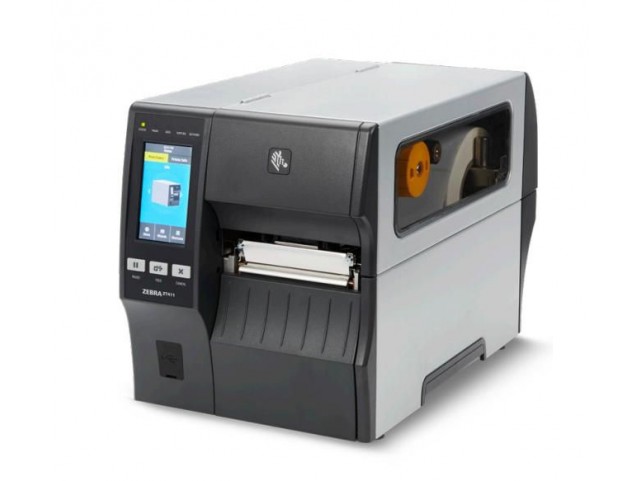 Zebra TT Printer ZT411, 4", 300  dpi, Euro and UK cord,