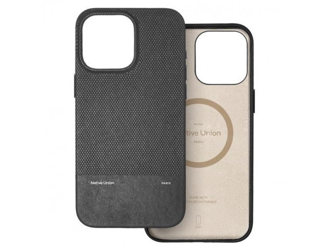 Native Union RECLA-BLK-NP24PM RECLA-BLK-NP24PM (Re)Classic Case For iPhone  16 Pro Max Black