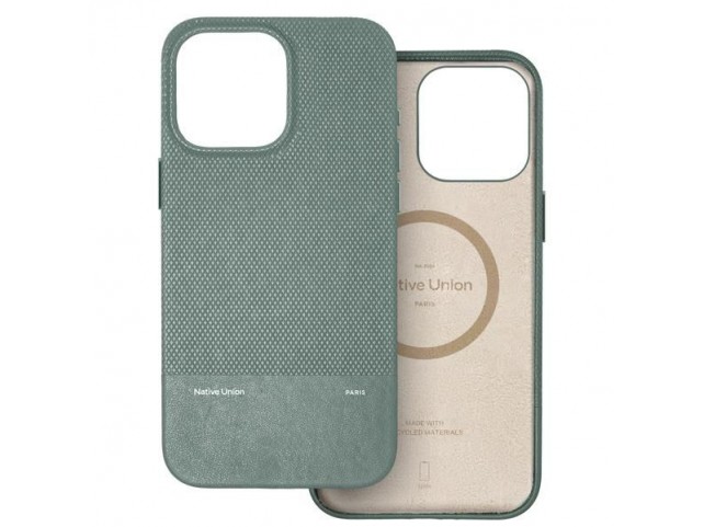 Native Union RECLA-GRN-NP24PM RECLA-GRN-NP24PM (Re)Classic Case For iPhone  16 Pro Max Slate Green