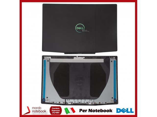Cover LCD Dell G3 15 3500 G3 15 3590 P89F Nera con logo Blu