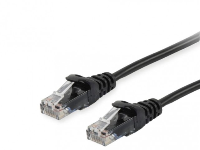 Equip 603152 Cat.6A U/Utp Patch Cable  0.25M Black
