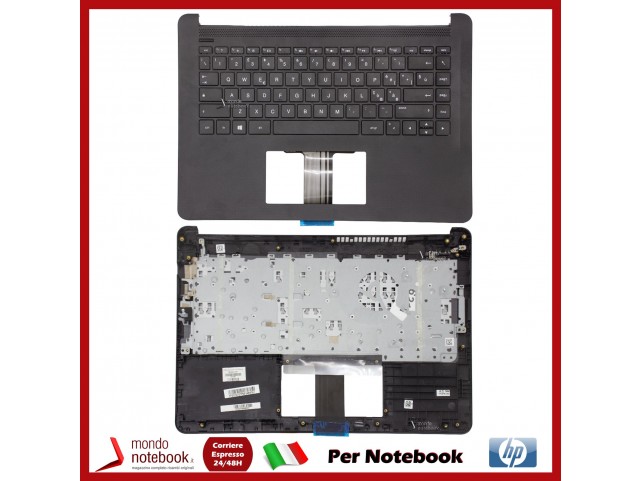 Tastiera con Top Case HP 14-BP TPN-Q189 14-BP005NL 14-BP100NA (Nera) Layout Italiano
