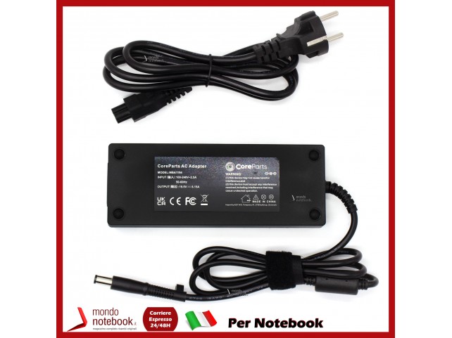 Alimentatore Compatibile HP 120W 19,5V 6.15A (7,4mm x 5.0mm)