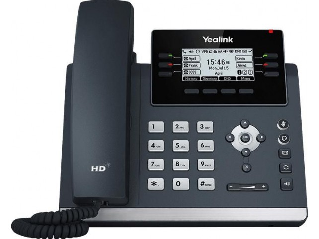 Yealink 1301201 SIP T4 (U) Series T42U PoE  Advanced