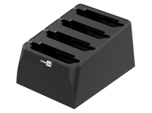 CipherLab (4SB-RS36) 4 Slot Battery  Charger for RS36 UK adapter