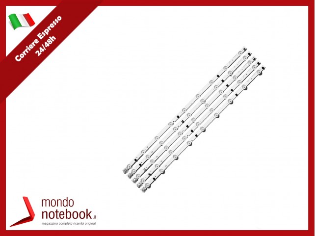 Set 5 Barre LED per TV SAMSUNG 32" BN96-27894A D2GE-320SC0-R2 D2GE-320SC0-R3
