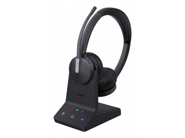 Yealink 1208673 WH64 DECT-Wireless  Headphones/Headset - Dual UC