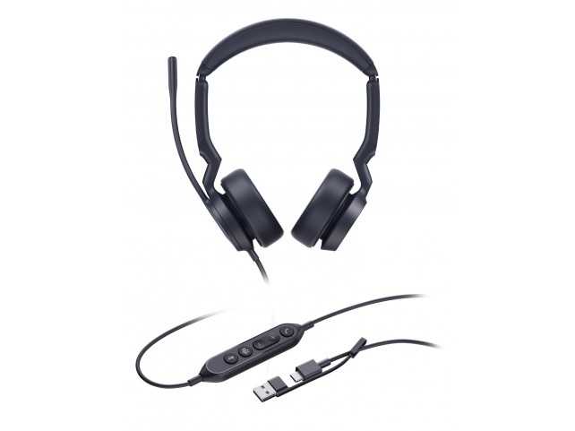 Yealink 1308186 UH44 Dual Teams USB-C/A  Headset