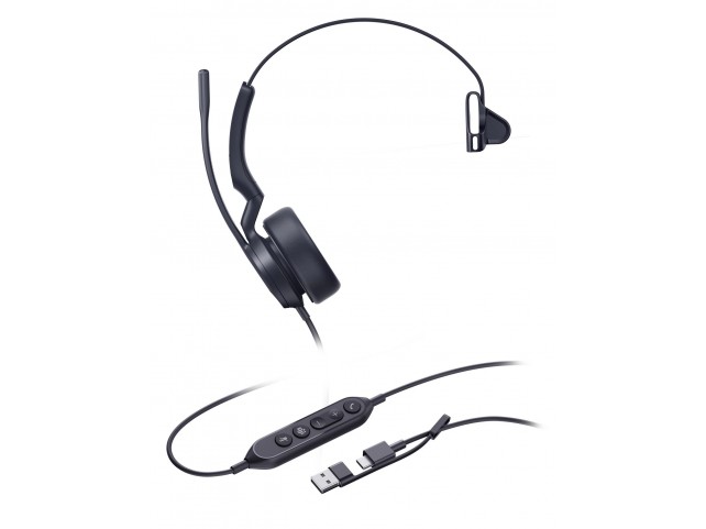 Yealink 1308188 UH44 Mono Teams USB-C/A  Headset