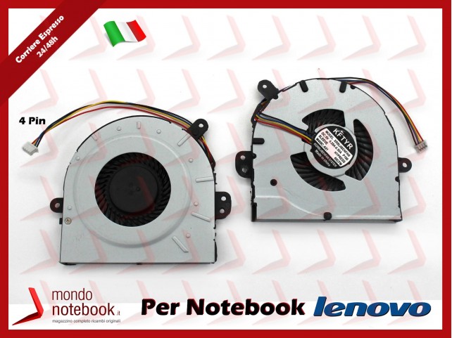 Ventola Fan CPU LENOVO IdeaPad S300 S310 S400 S415 P/N 90201489