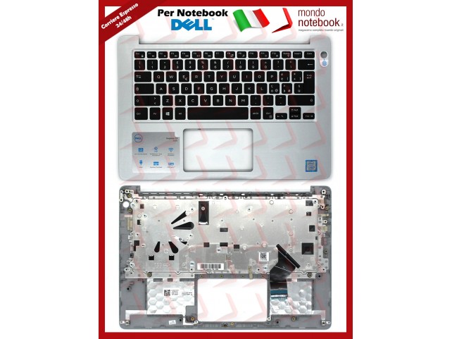Tastiera con Top Case DELL Inspiron 13-5000 5370 (Grigia) Italiana - 265G7
