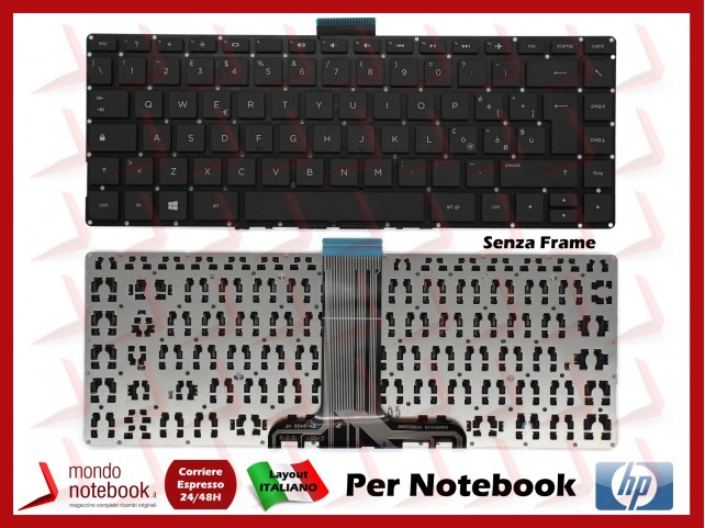 Tastiera Notebook HP Pavilion X360 13-S 13-S000 - Italiana
