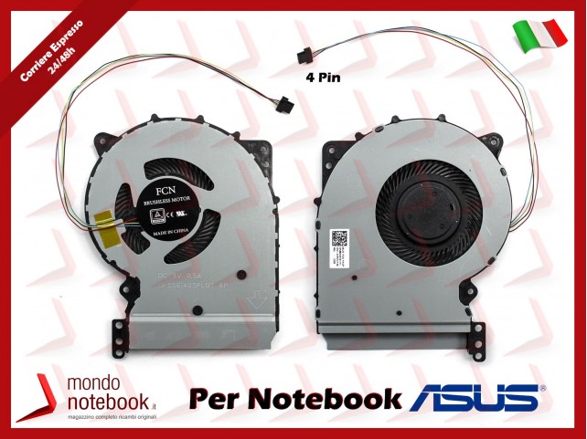 Ventola Fan CPU ASUS F507U X507 X507LA X507MA X507U X507UA