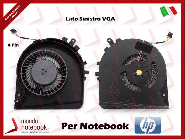 Ventola Fan GPU HP 15-DK TPN-C141 (LATO SINISTRO) VGA