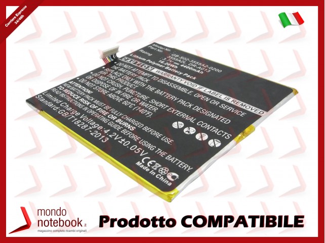 Batteria Compatibile Alta Qualità Amazon Kindle 13.7V 4400mAh 6.28Wh Li-ion