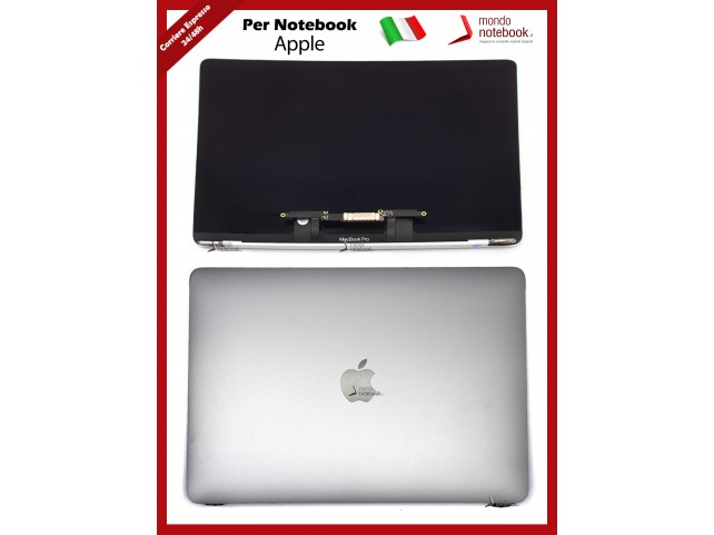 Display Completo Apple MacBook Pro 13" Retina Late 2016 Mid 2017 A1706 A1708 - Grigio Chiaro/Argento/Silver