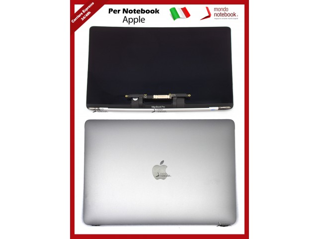 Display Completo Apple MacBook Pro 13" Retina Late 2016 Mid 2017 A1706 A1708 - Grigio Chiaro/Argento