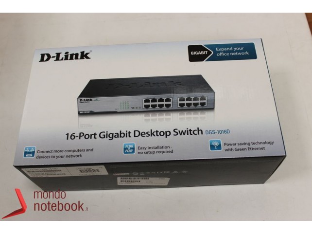 SWITCH D-LINK DSG-1016D 16 PORTE 10/100/1000