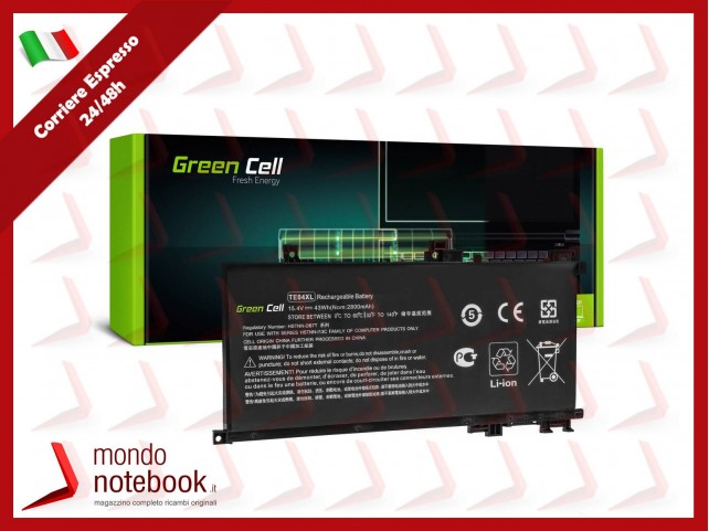 Batteria Compatibile Alta Qualità HP Omen 15-AX, Pavilion 15-BC - 15,4V 2800mAh TE04XL
