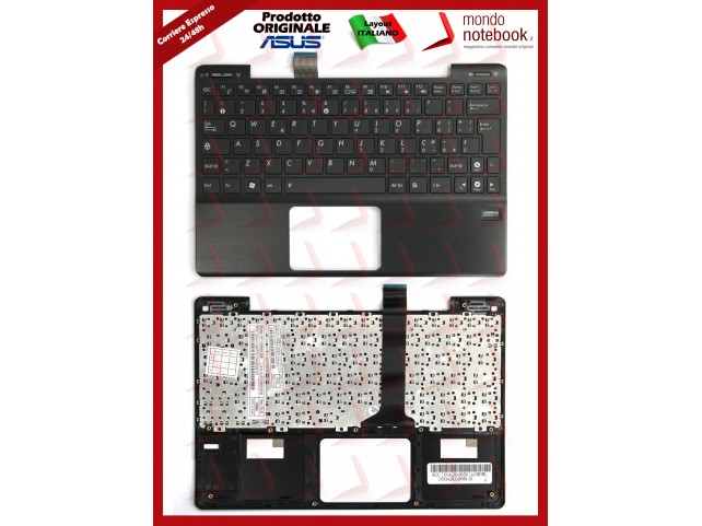 Tastiera con Top Case ASUS EeePC 1018P 1018PB (NERA) Layout Italiano