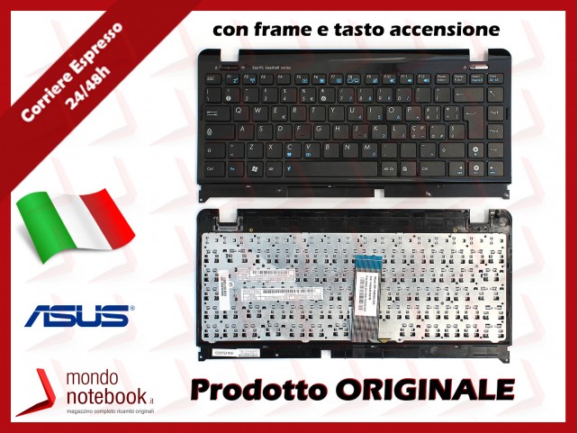 Tastiera con Top Case ASUS EeePC 1201ha 1215 1215B italiana