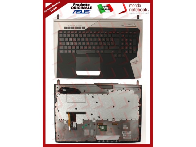 Tastiera con Top Case ASUS G752VY (RETROILLUMINATA)