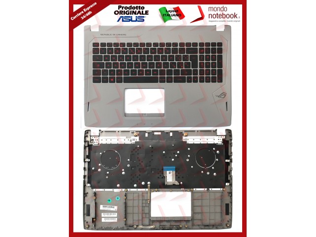 Tastiera con Top Case ASUS GL502VS GL502VSVM - Italiana - (Rigenerata)