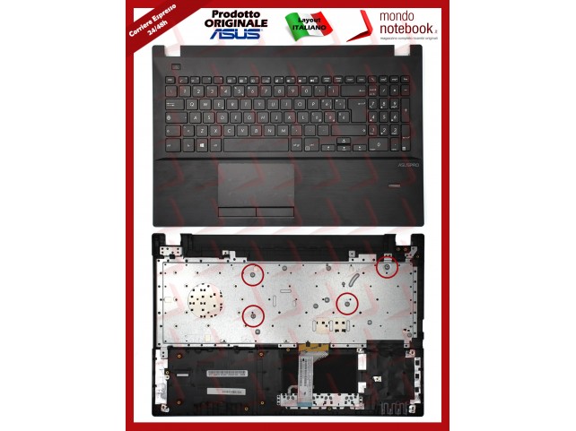 Tastiera con Top Case ASUS PU551JA PU551JD PU551JH - Italiana Versione 1