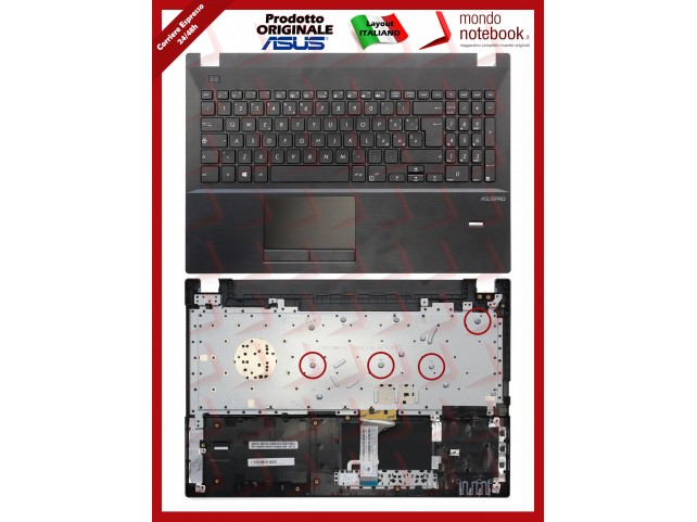 Tastiera con Top Case ASUS PU551LA PU551LD - Italiana Versione 2