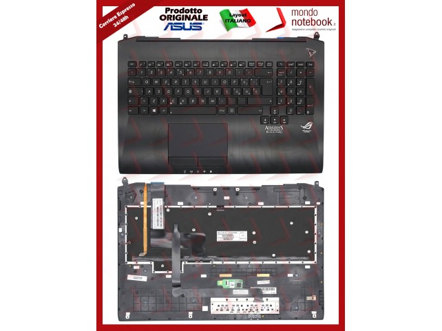 Tastiera con Top Case ASUS ROG G750 Series Retroilluminata