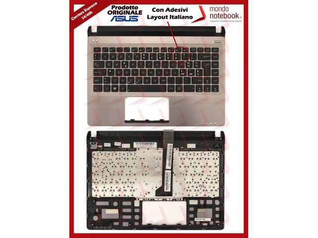 Tastiera con Top Case ASUS U32VM con Adesivi Layout ITALIANO